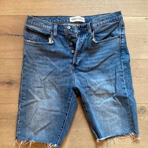 Aritzia- Denim Forum, The Yoko Bermuda Short